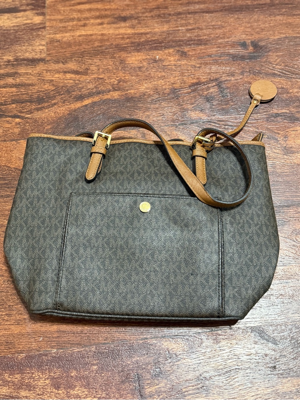 Michael Kors Brown Signature Tote Bag